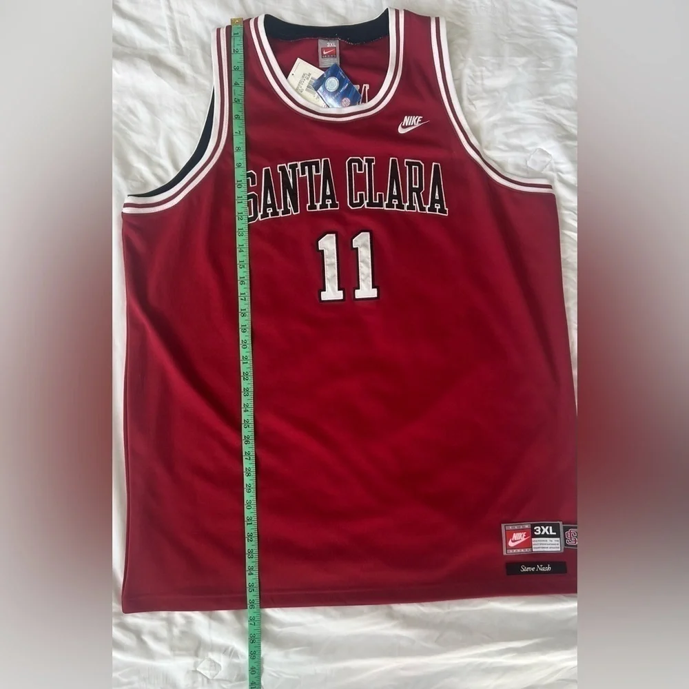 Steve Nash Santa Clara University Broncos New (NWT) Nike Basketball Jersey